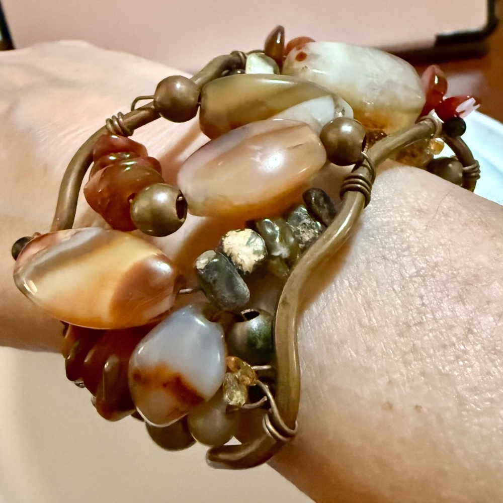 Funky Chunky Multi-Stone Bracelet